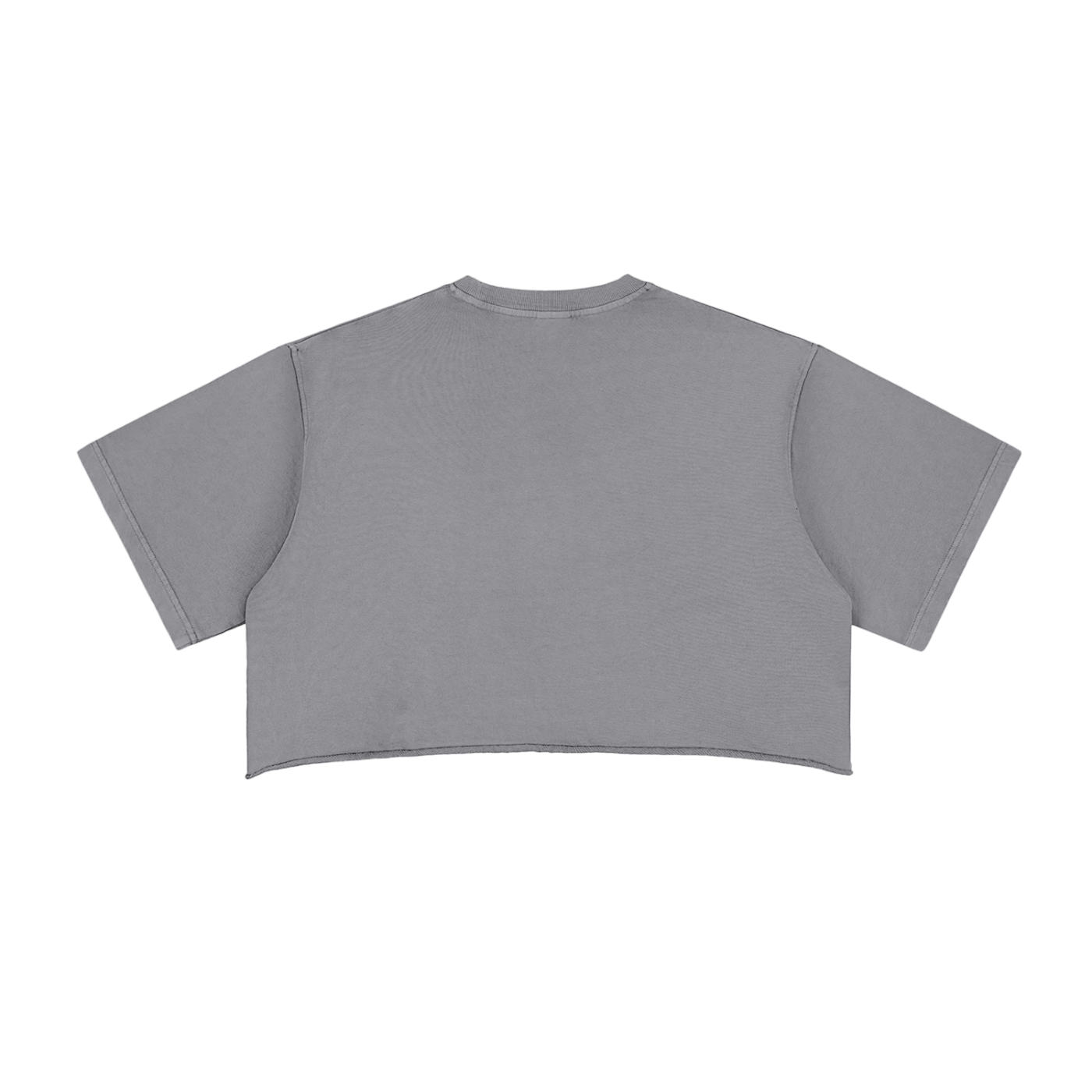 Women's Loose Cotton Crop-Top
