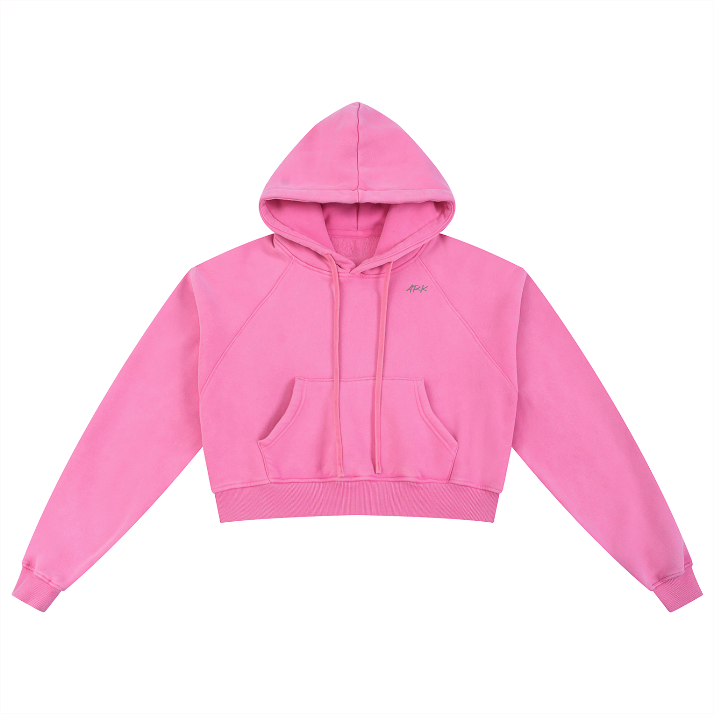 Women's Snow Washed Cropped Hoodie