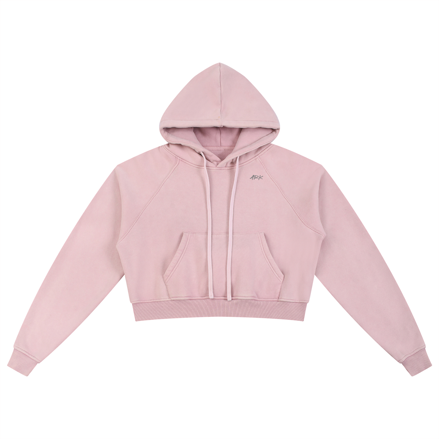 Women's Snow Washed Cropped Hoodie