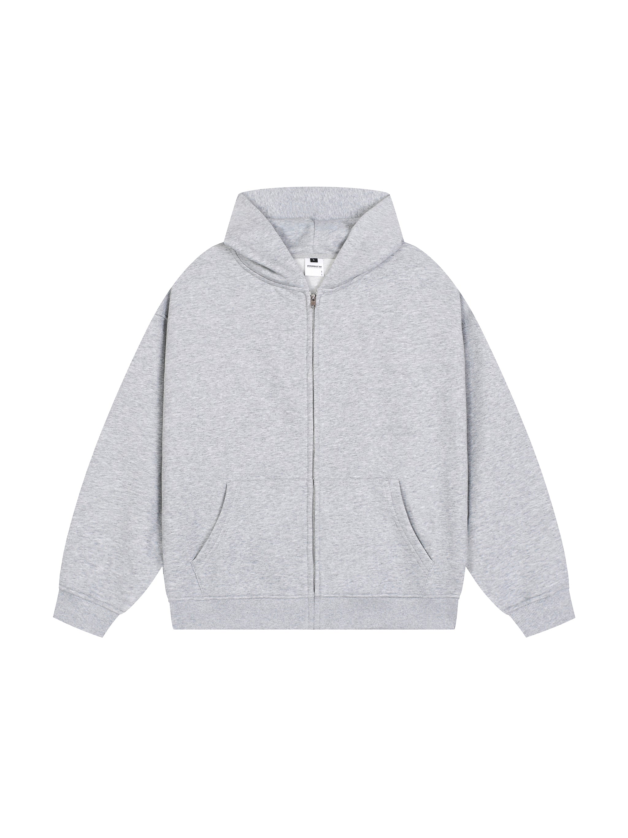 Unisex Cotton Zipped Hoodie