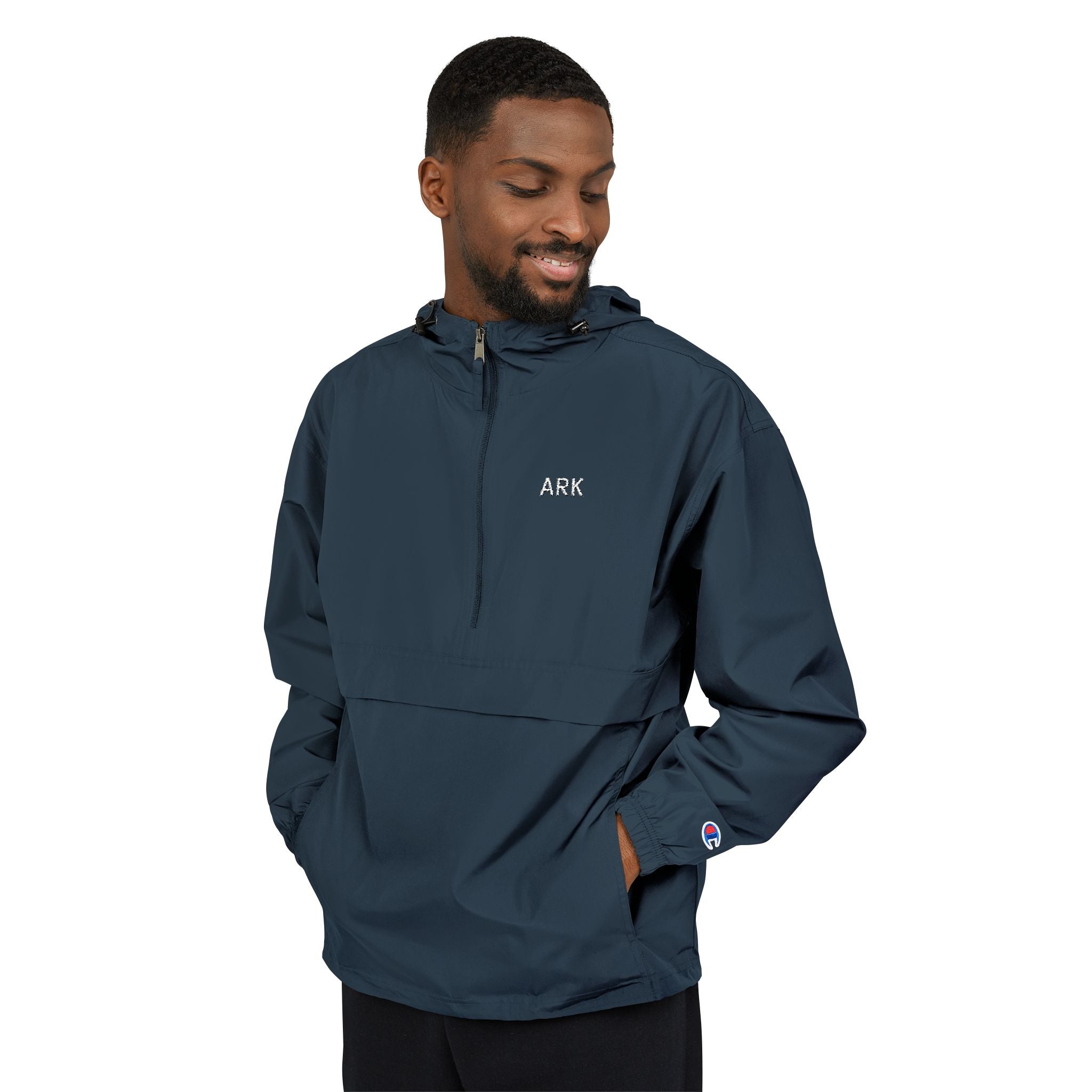 Champion x ARK Packable Anorak Windbreaker Jacket
