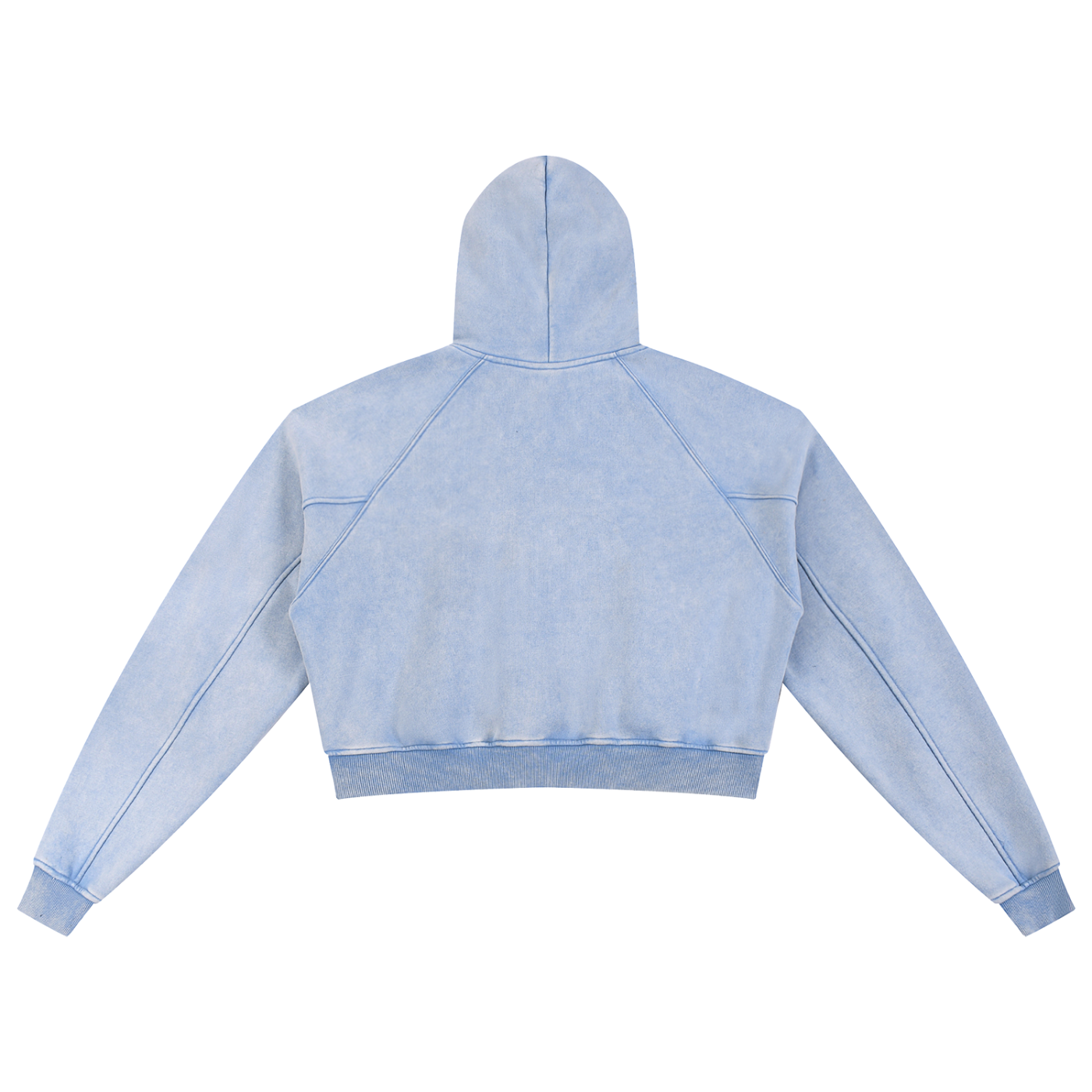 Women's Snow Washed Cropped Hoodie