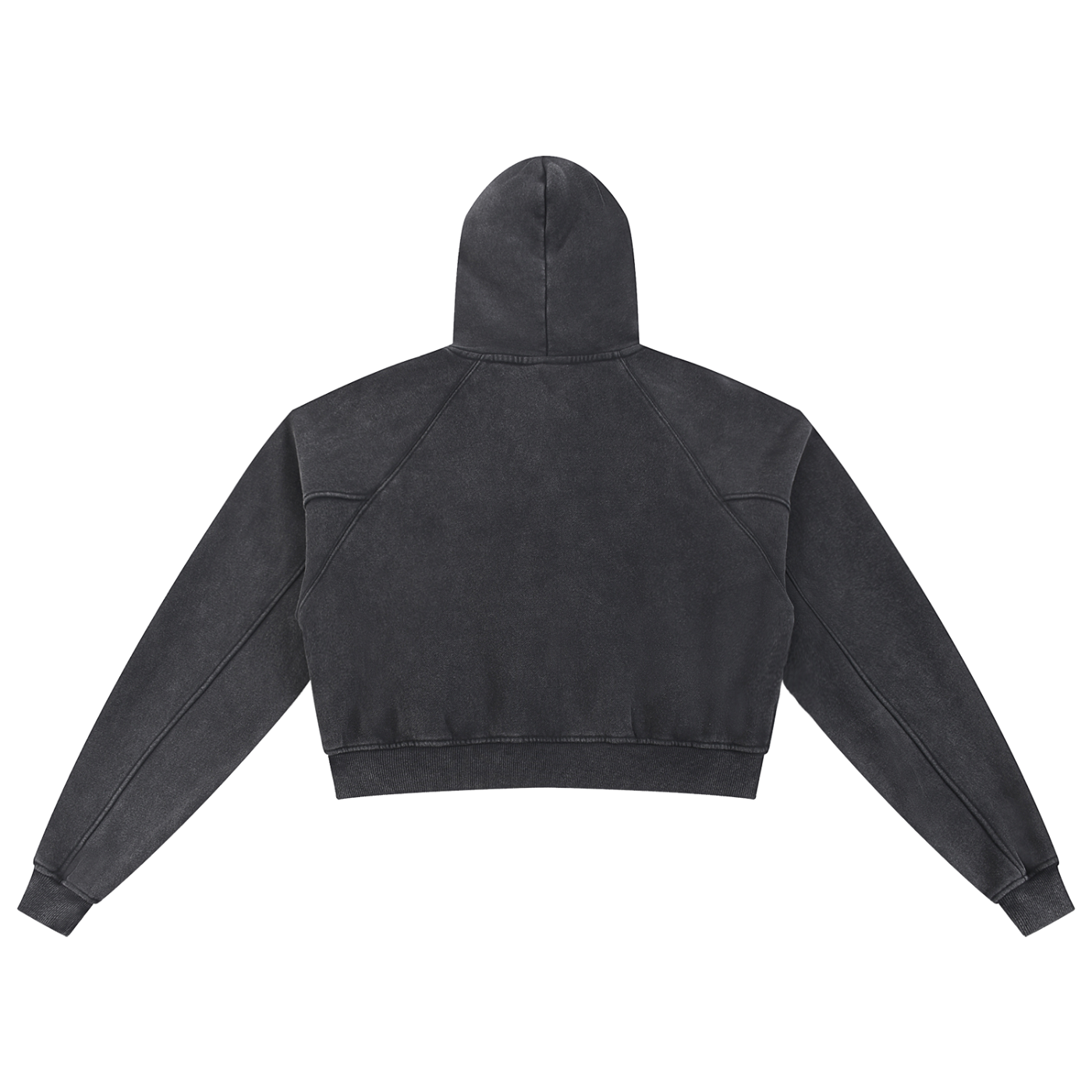 Women's Snow Washed Cropped Hoodie
