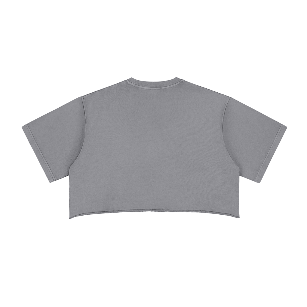 Women's Loose Cotton Crop-Top