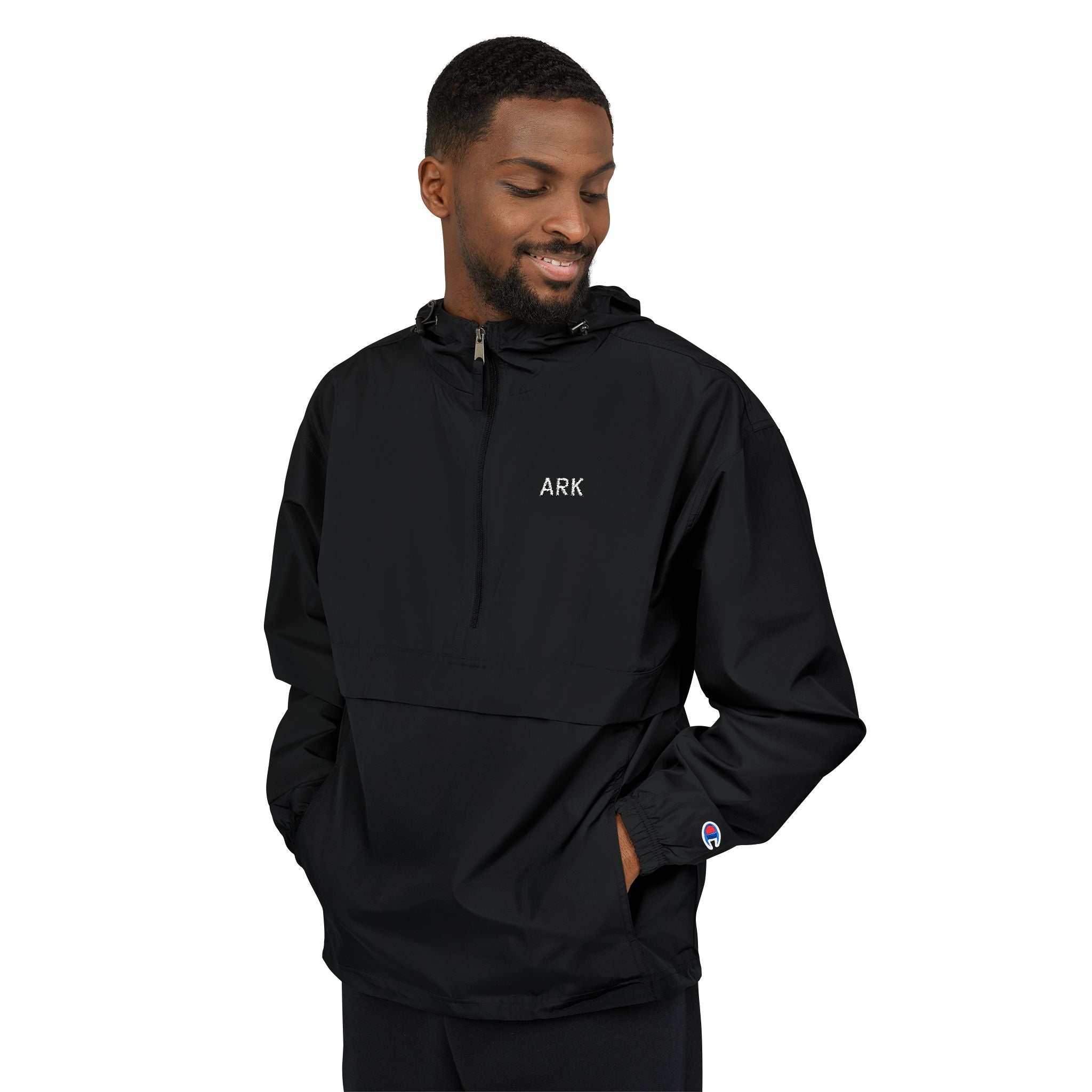 Champion x ARK Packable Anorak Windbreaker Jacket