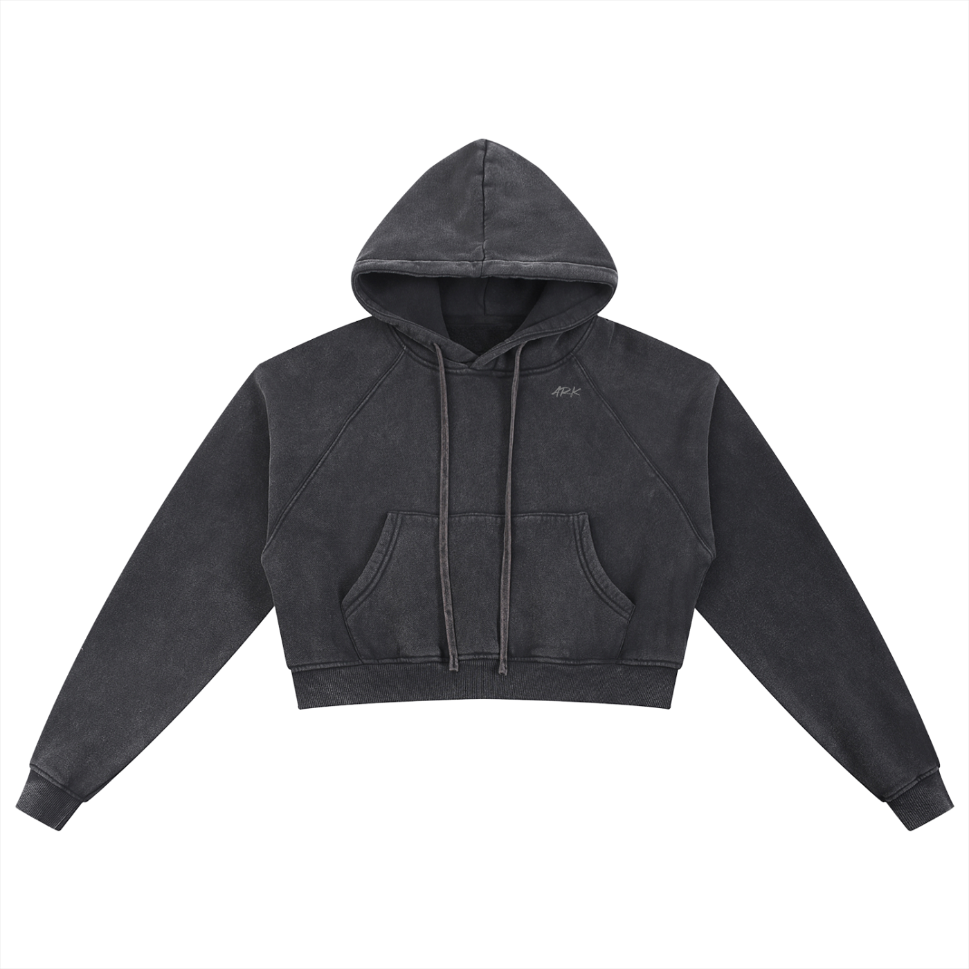 Women's Snow Washed Cropped Hoodie