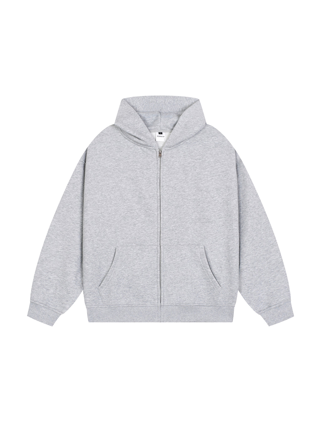 Unisex Cotton Zipped Hoodie